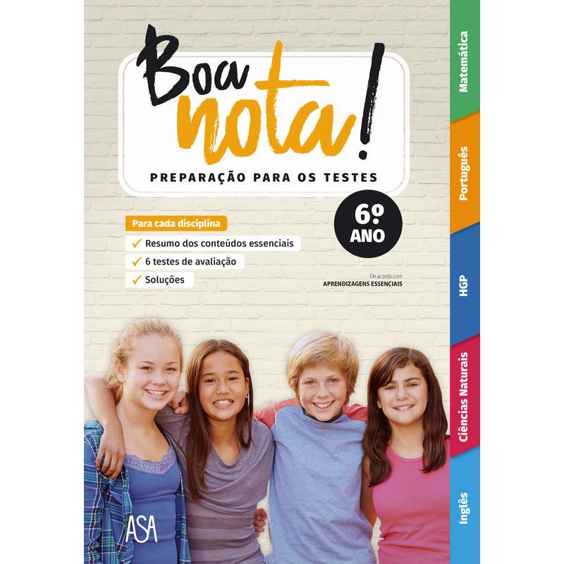 Boa Nota! Preparação para os Testes - 6.º Ano
