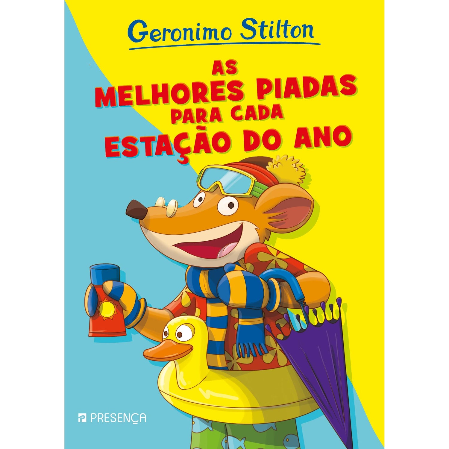 As Melhores Piadas para Cada Estação do Ano de Geronimo Stilton