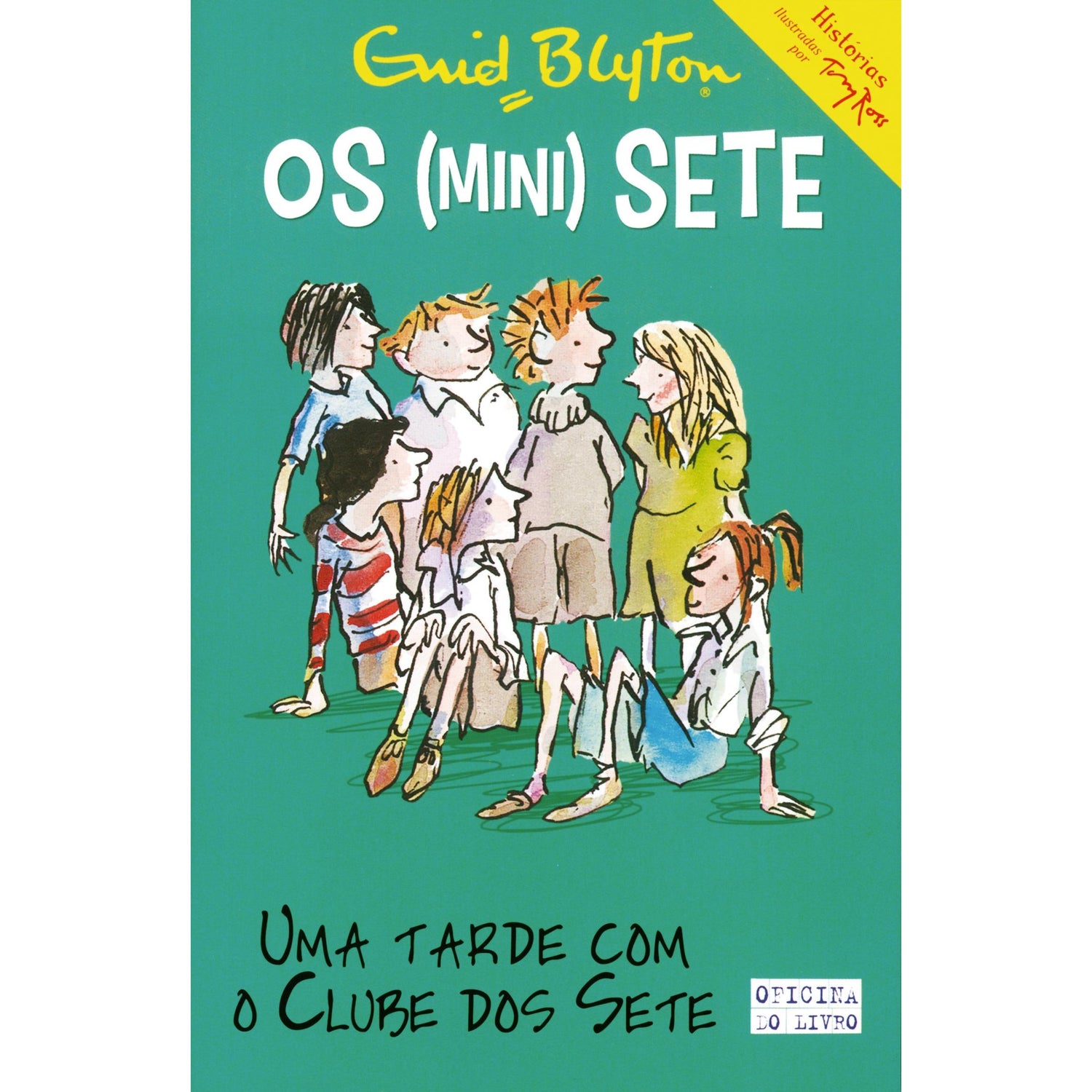 Uma Tarde com o Clube dos Sete  de Enid Blyton   Os Mini-Sete N.º 3