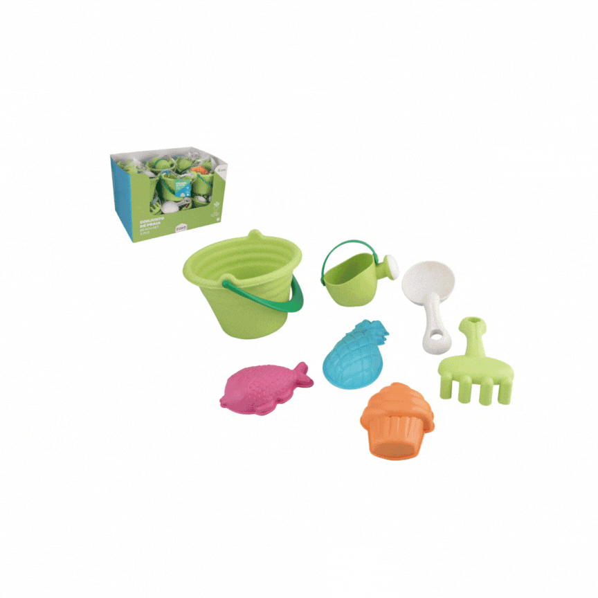 Zoko - Conjunto Praia Soft - 6 Peças