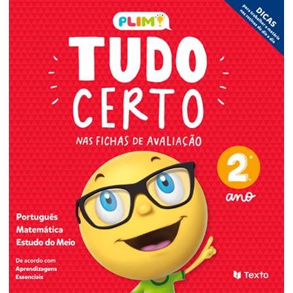 Plim! Tudo Certo nas Fichas de Avaliação - 2.º Ano
