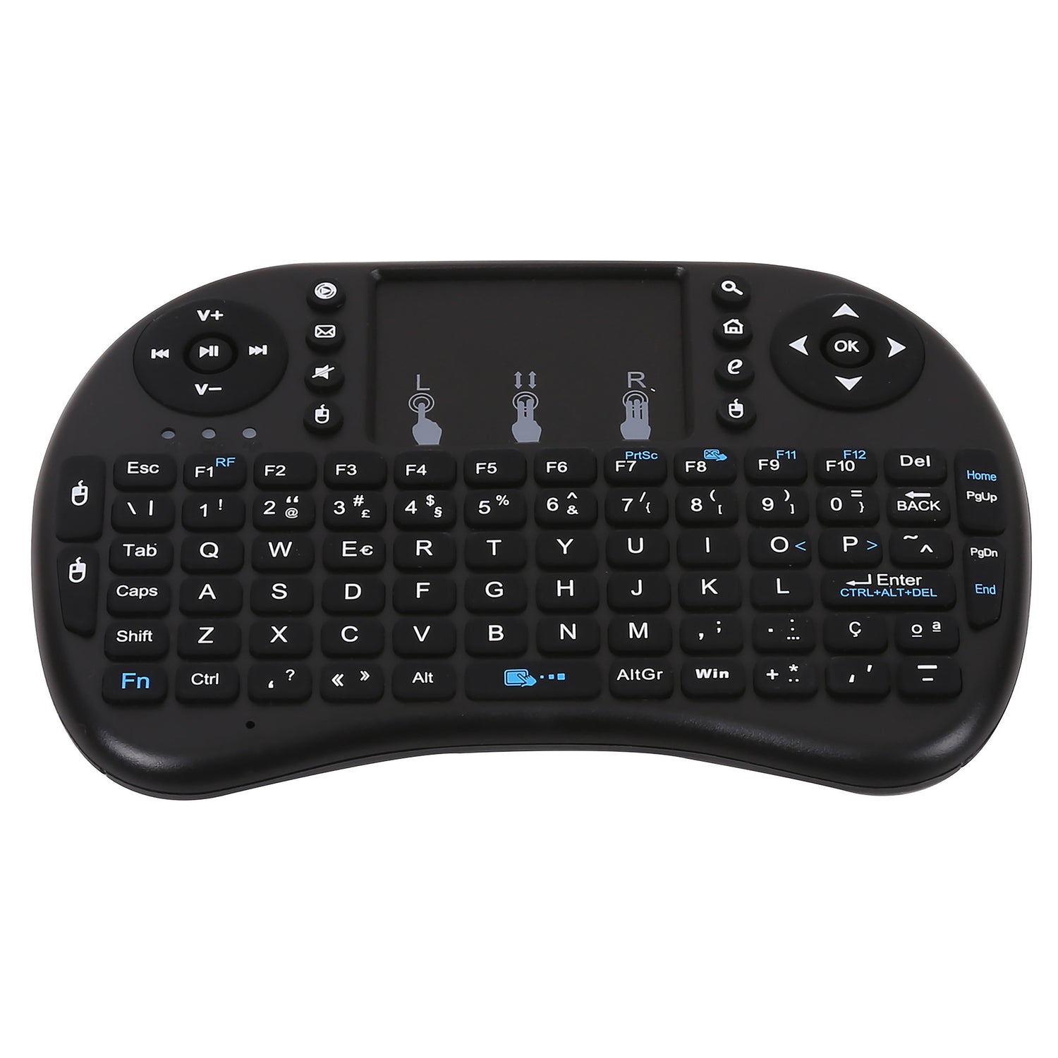 Mini Teclado Wireless com Touchpad sem Fio