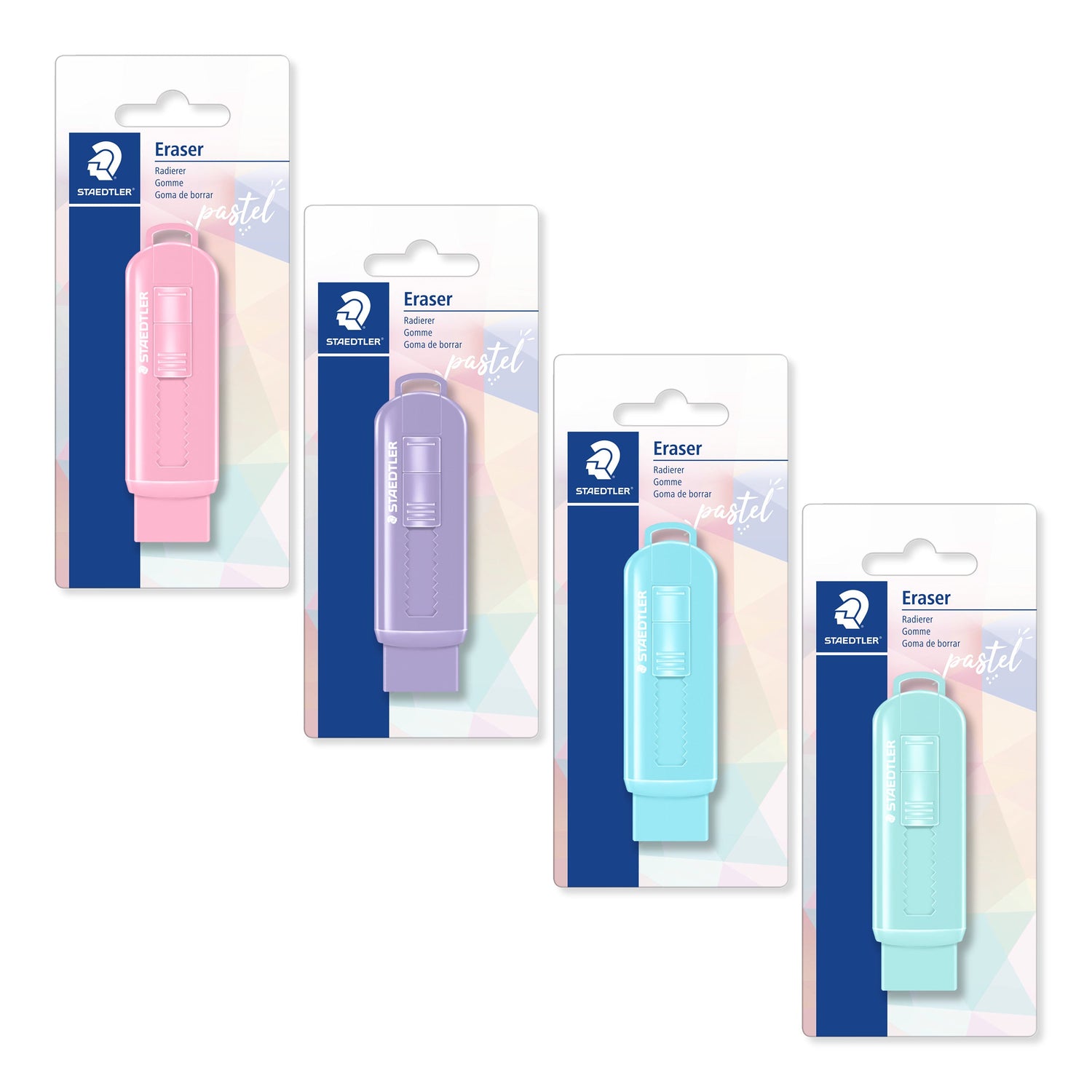 Borracha Cor Pastel com Proteção (várias cores) Staedtler
