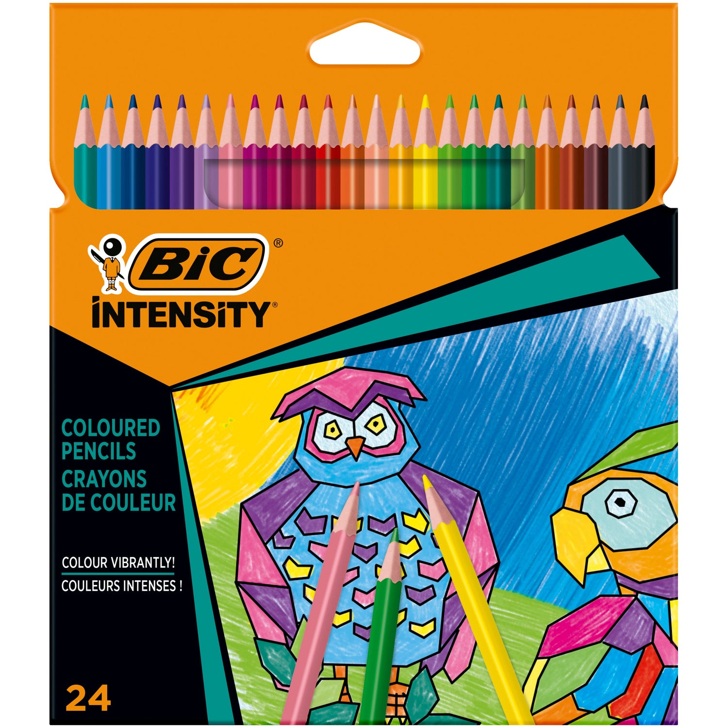 Lápis de Cor Intensity Up Bic