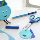 Tesoura com Proteção 10cm (várias cores) Faber-Castell