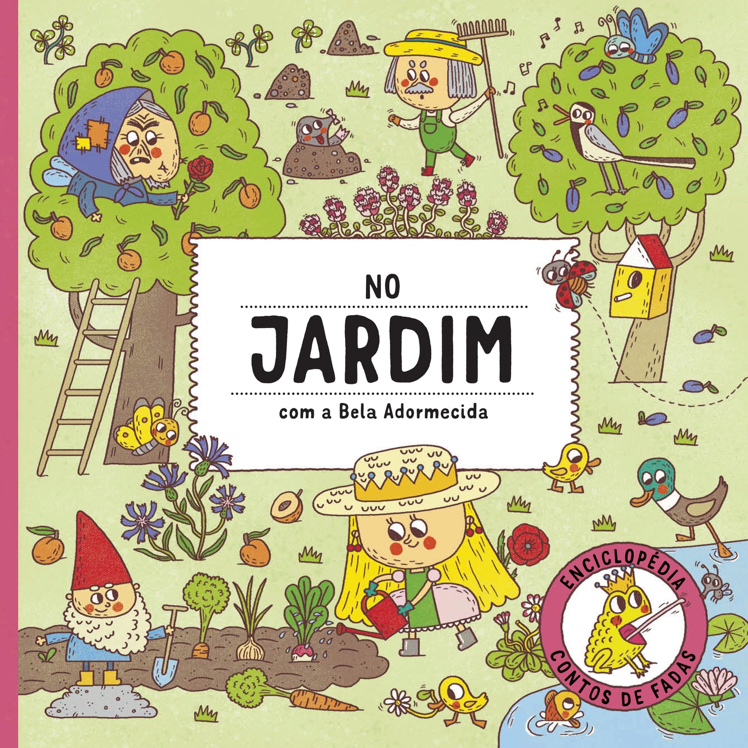 No Jardim com a Bela Adormecida de Štepánka Sekaninová