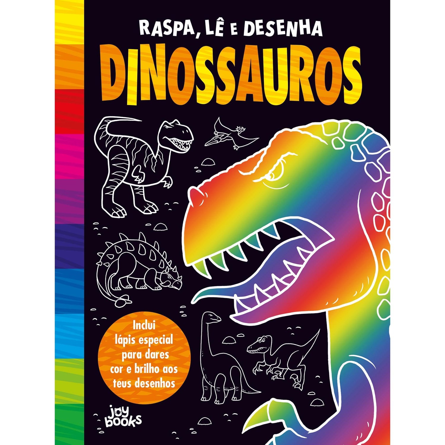 Raspa, Lê e Desenha - Dinossauros