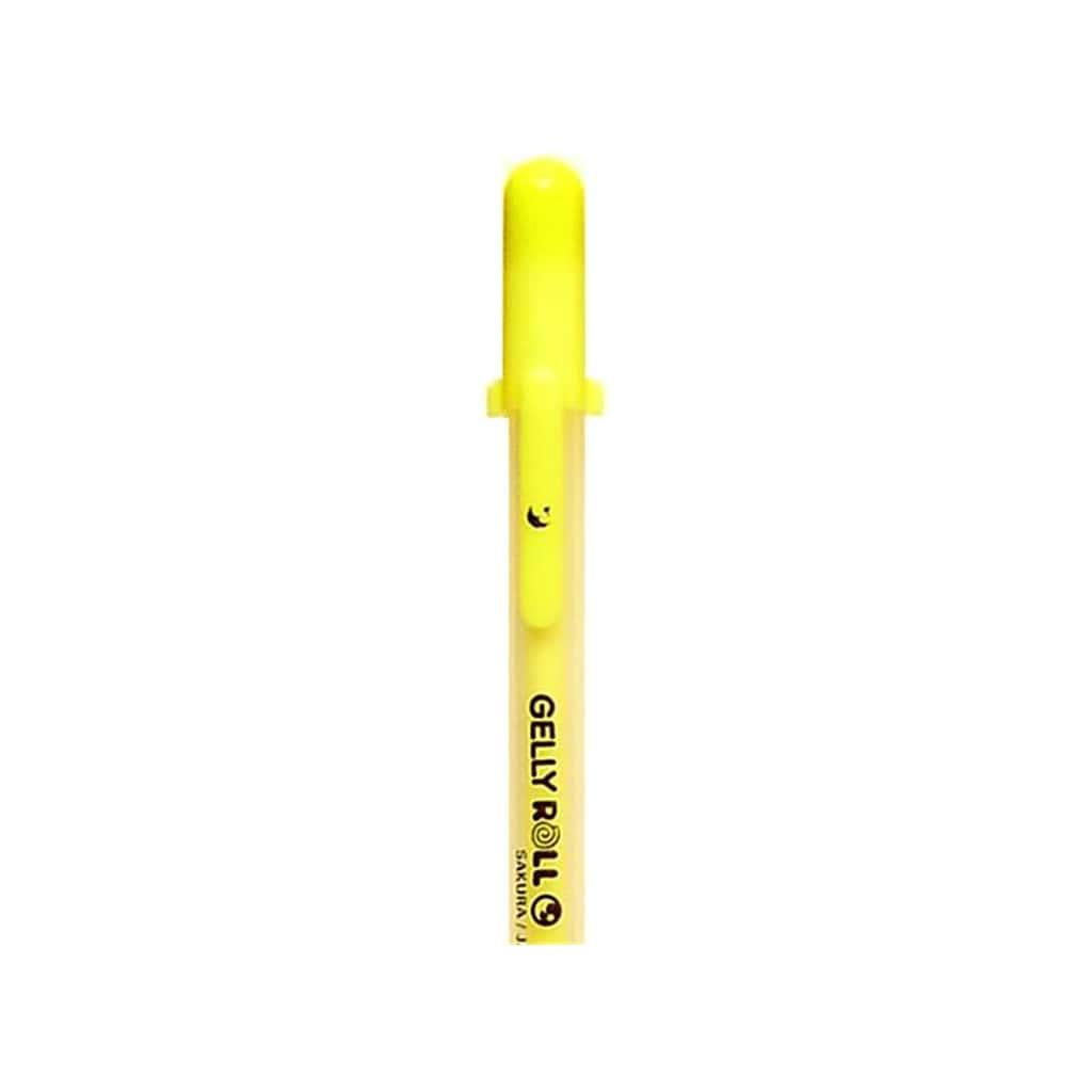 Caneta Gelly Moonlight Fluo Amarelo Sakura