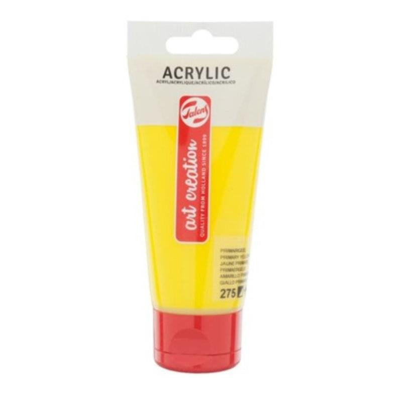 Tinta Acrílica ArtCreation Amarelo Primário 200ml Talens