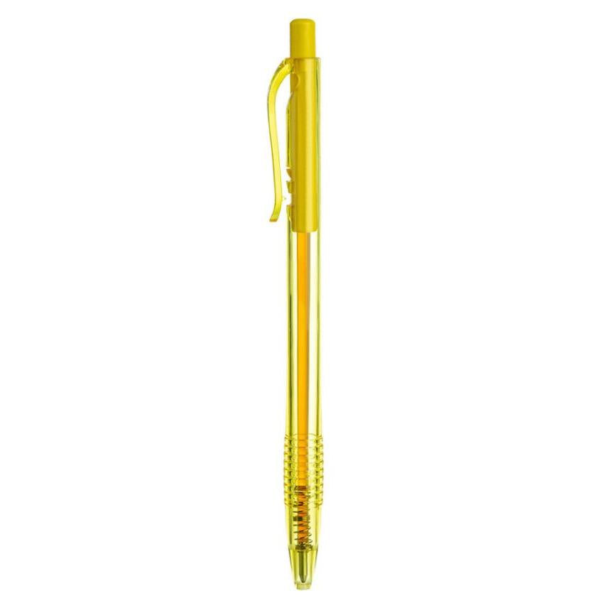Esferográfica Clic Sensations Gel Amarelo