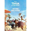 Raya e o Último Dragão - História para Colorir de Disney