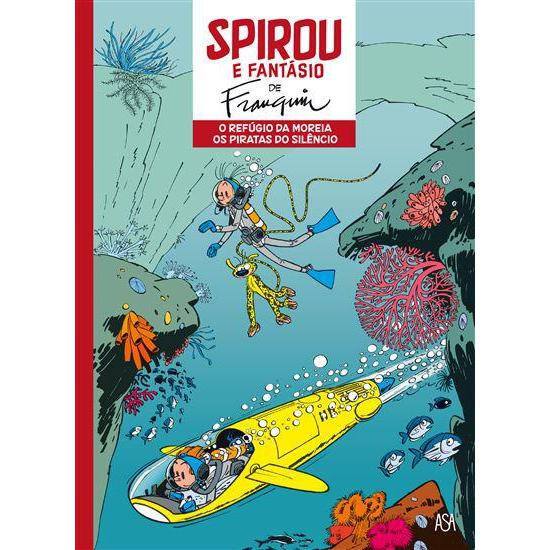 O Refúgio da Moreia | os Piratas do Silêncio de André Franquin - Spirou e Fantásio N.º 4