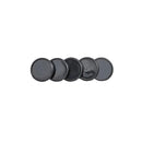 Discos e Elástico 3.1cm Preto Caderno Inteligente