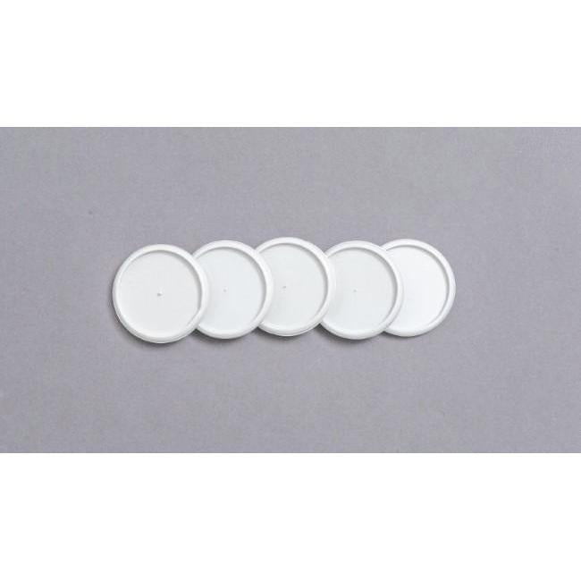 Discos E Elástico 2,3Cm Branco