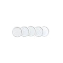Discos E Elástico 2,3Cm Branco