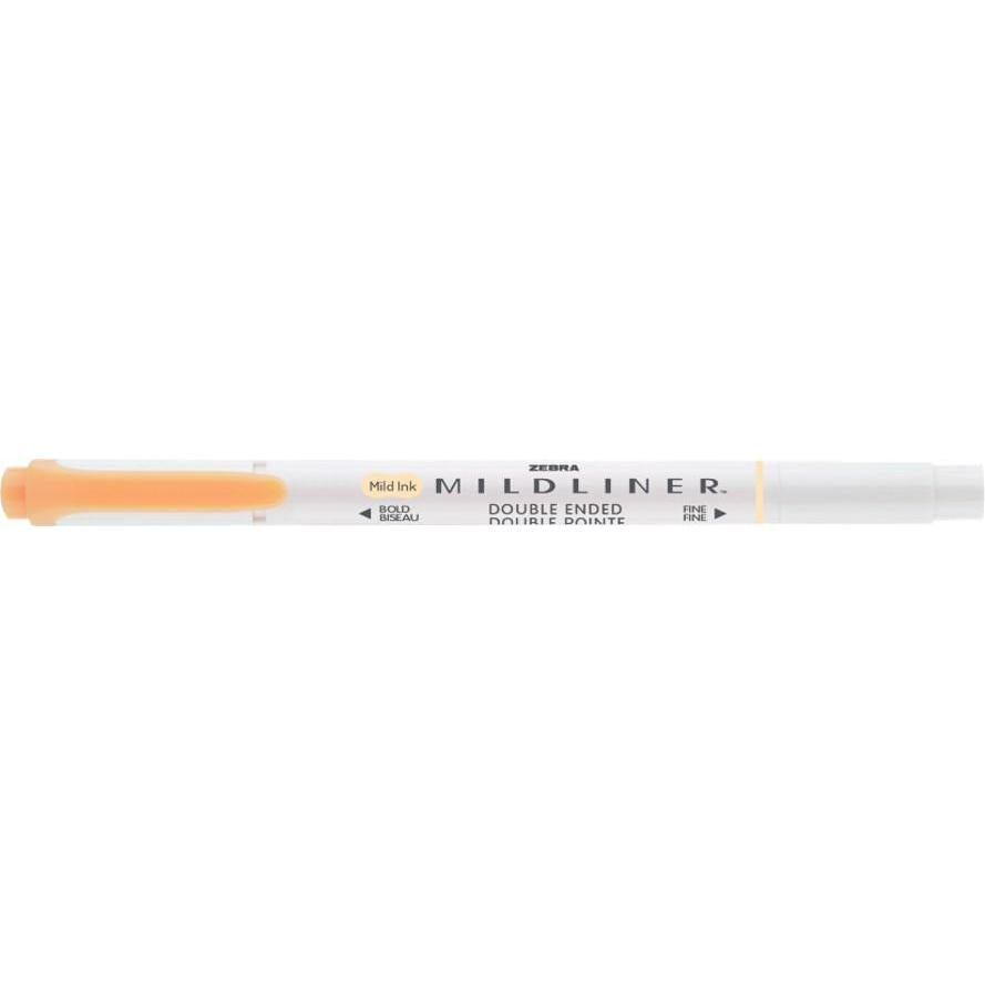 Marcador Fluorescente 2 Pontas Mildliner Laranja