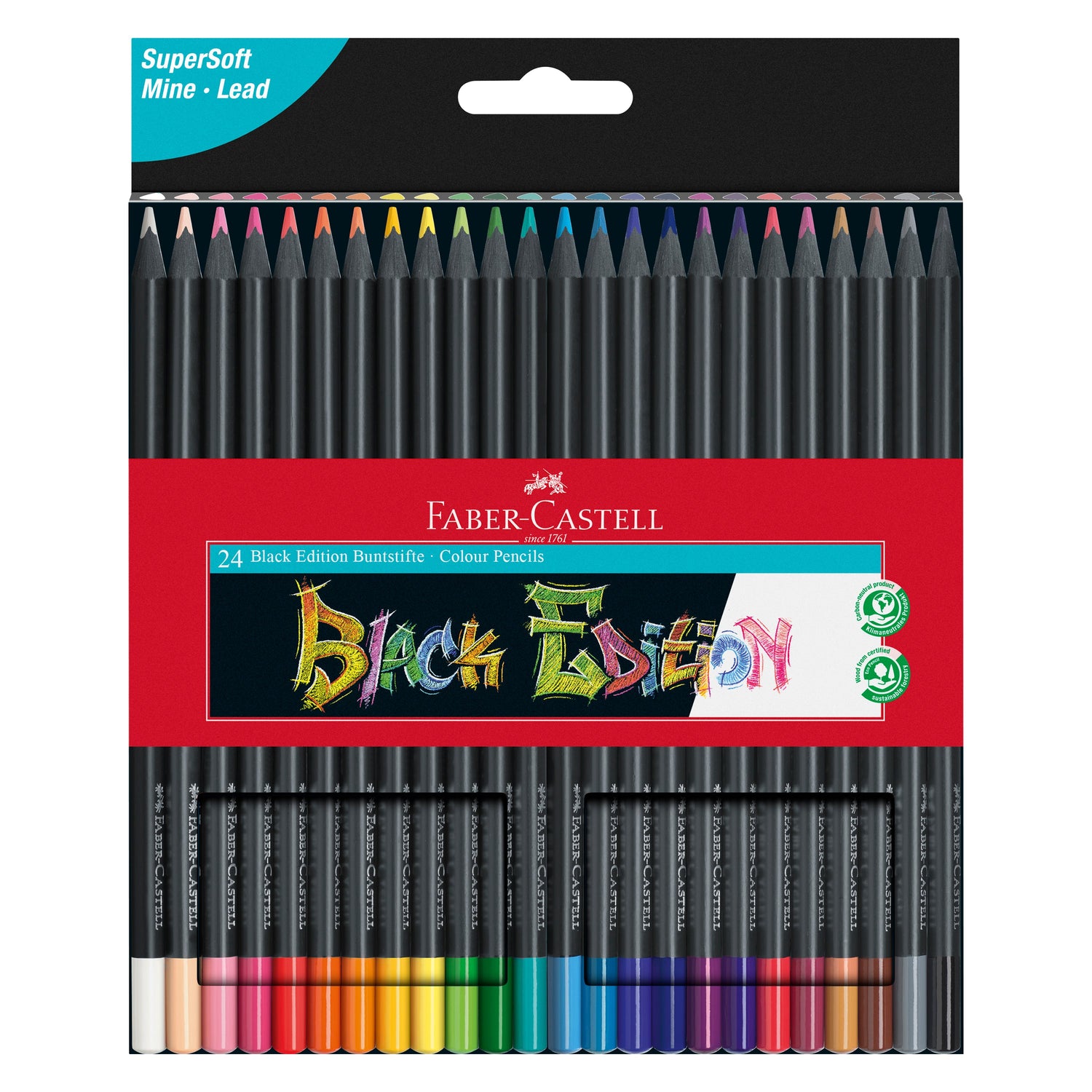 Lápis de Cor Black Edition Faber-Castell