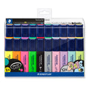 Sublinhador de Tinta Pastel e Vintage Fluorescente Staedtler