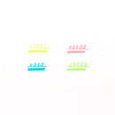 Conjunto 4 Sublinhadores Neon Sugar Joy