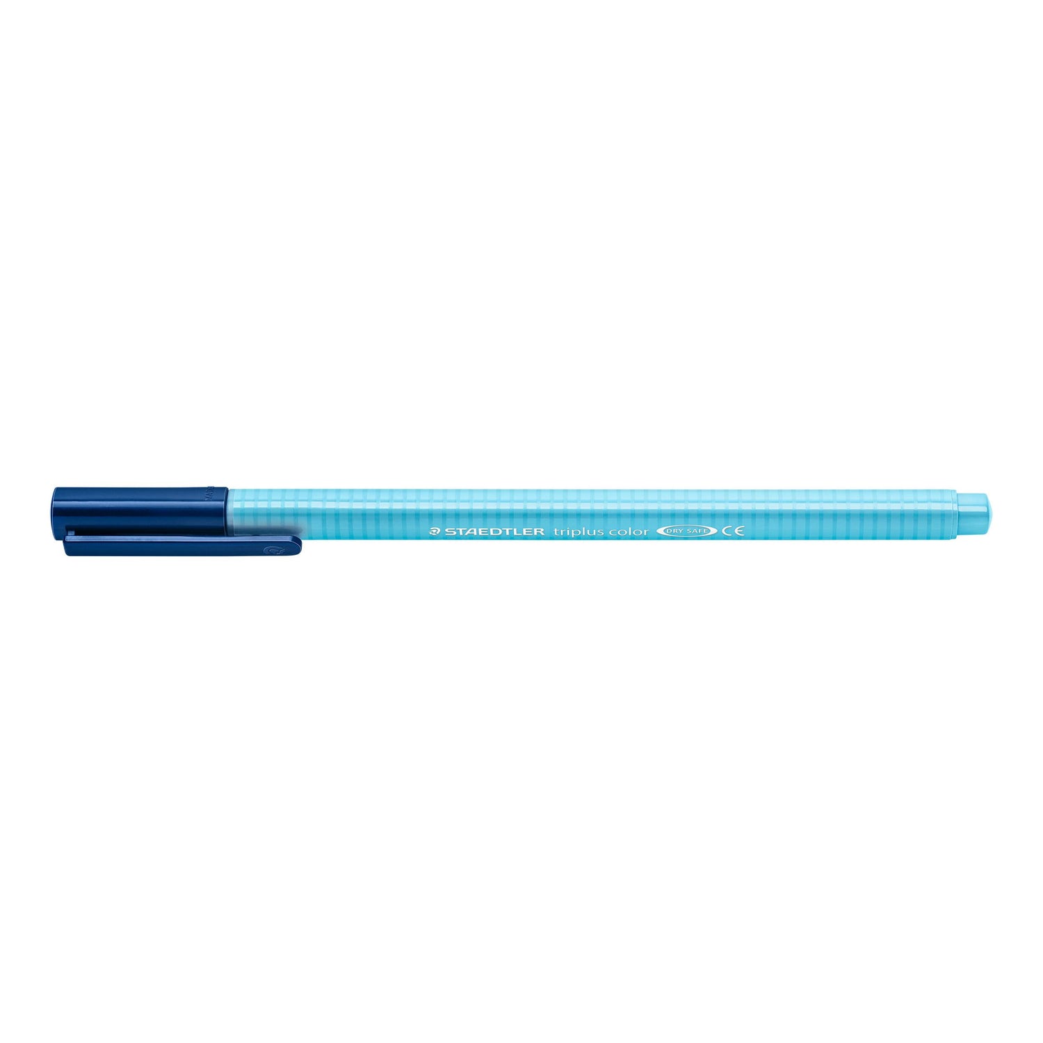 Marcador Ponta Fibra Triplus Azul