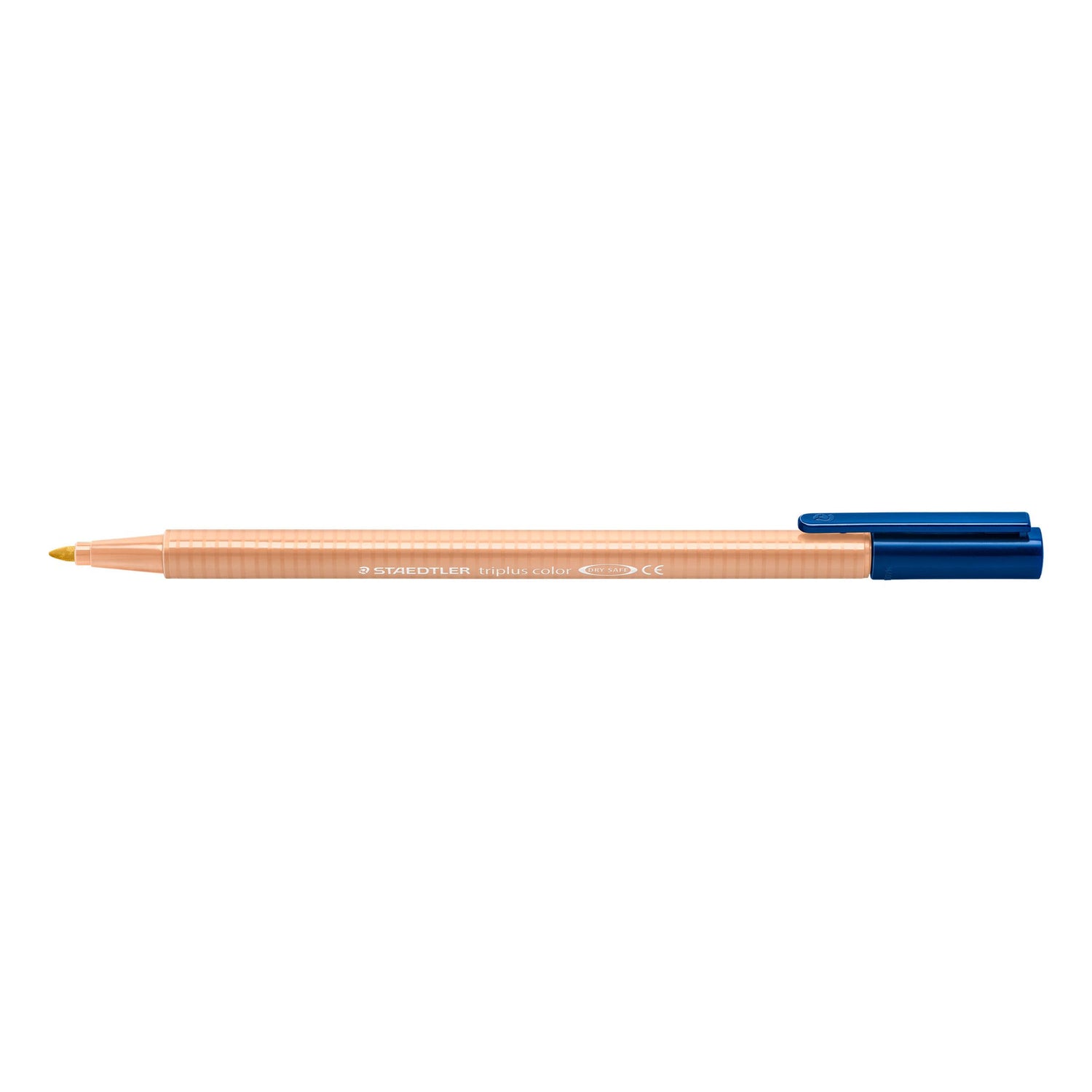 Marcador Ponta Fibra Triplus Pêssego