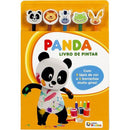 Canal Panda - Livro de Pintar   Com 5 Lápis de Cor e 5 Borrachas Muito Giras!
