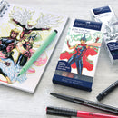 Marcador Pitt Artistic Pen Comic 6 Unidades (artigo sortido)