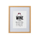 Facepaper "Wine"
