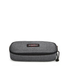 Estojo Oval Single - Black Denim