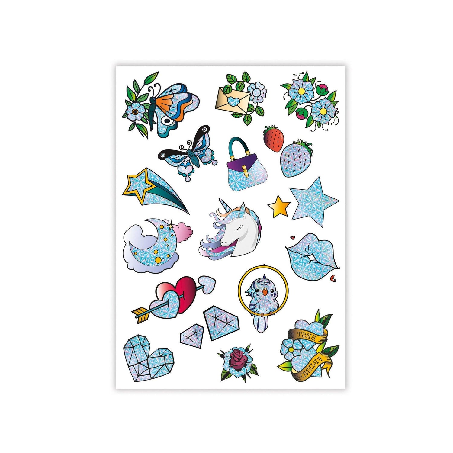 Clementoni - Crazy Chic - Sparkly Tattoo