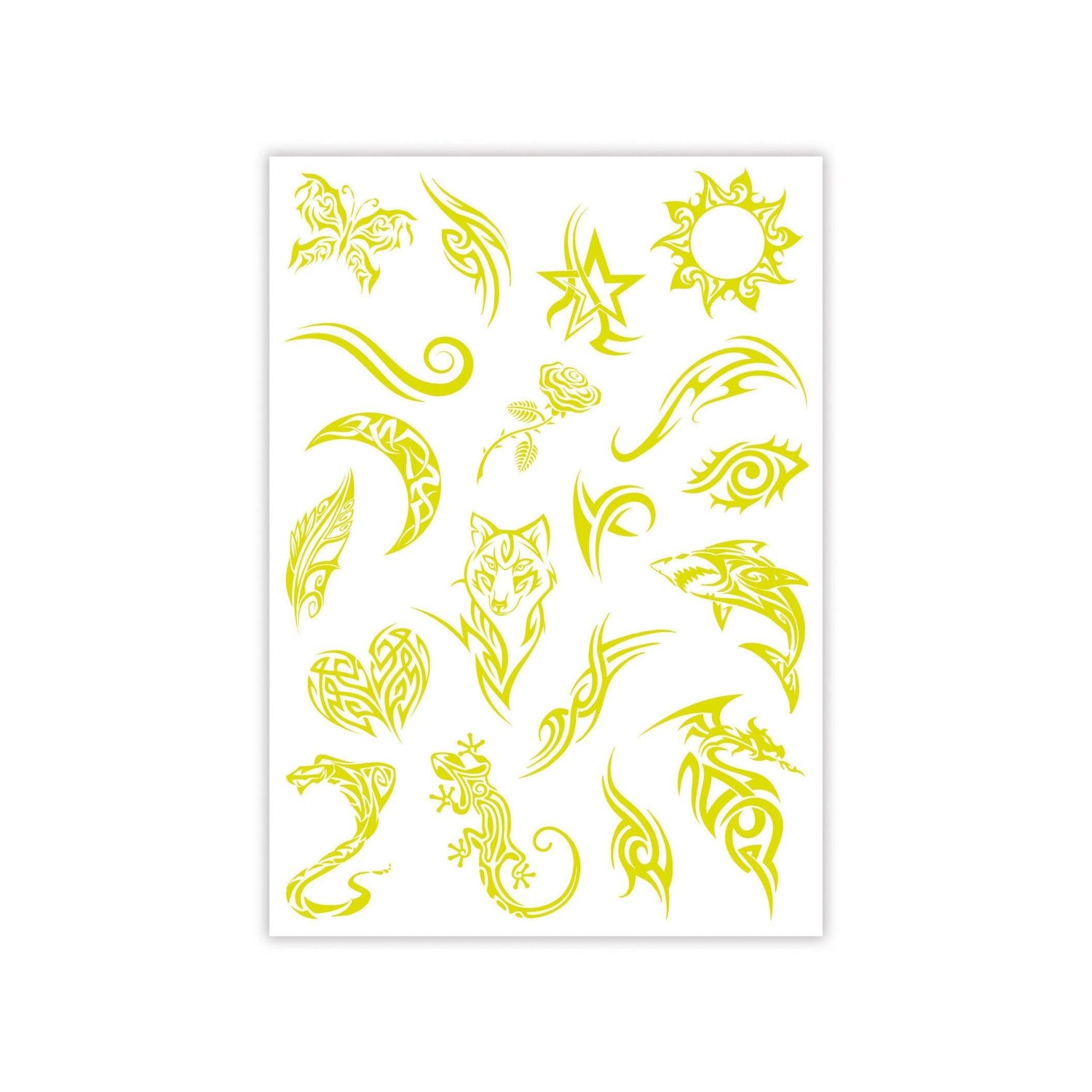 Clementoni - Crazy Chic - Glow In The Dark Tattoo