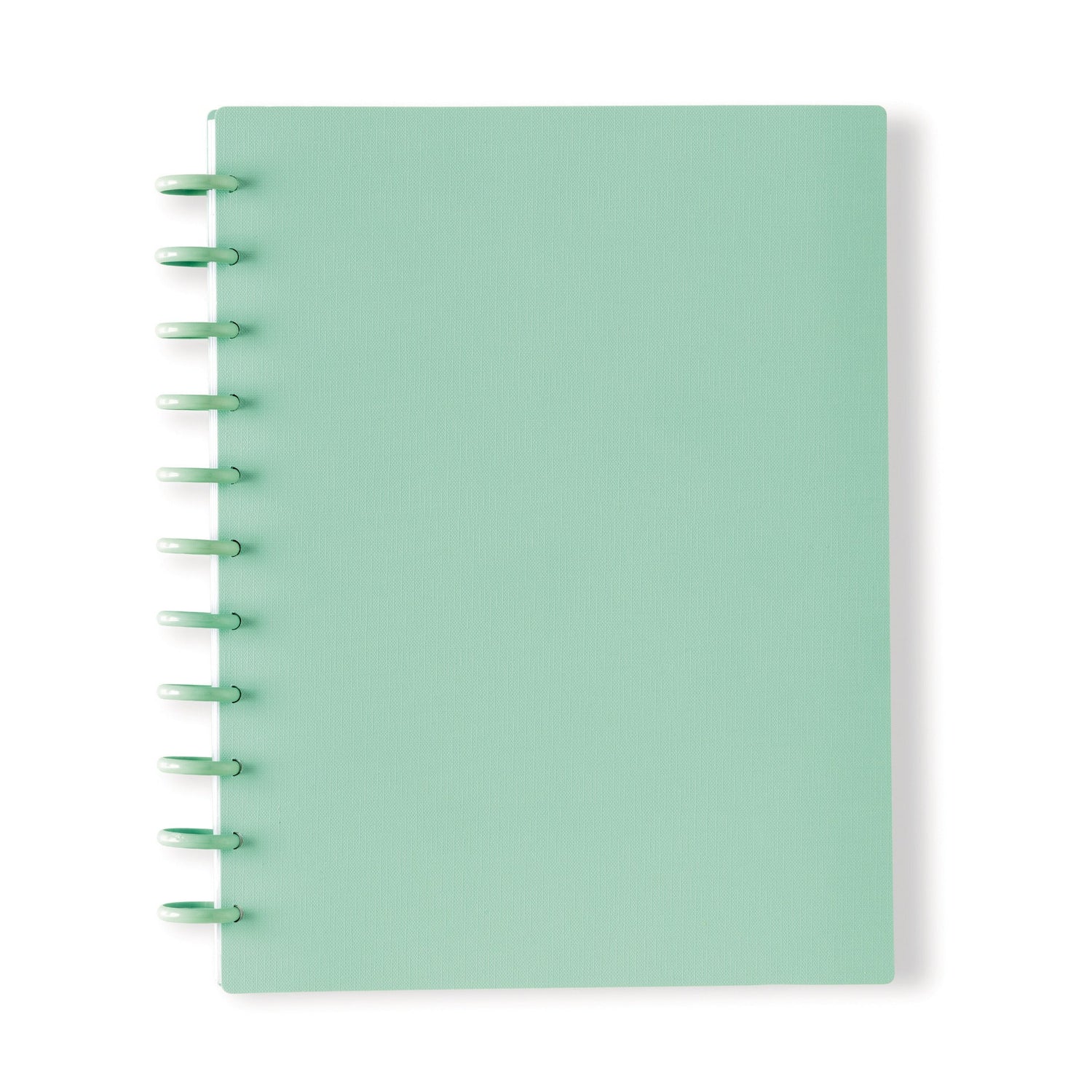Caderno Smart com Elástico Espiral A4 Pautado Verde Talia