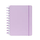 Caderno Smart com Elástico Espiral A4 Pautado Lilás Talia