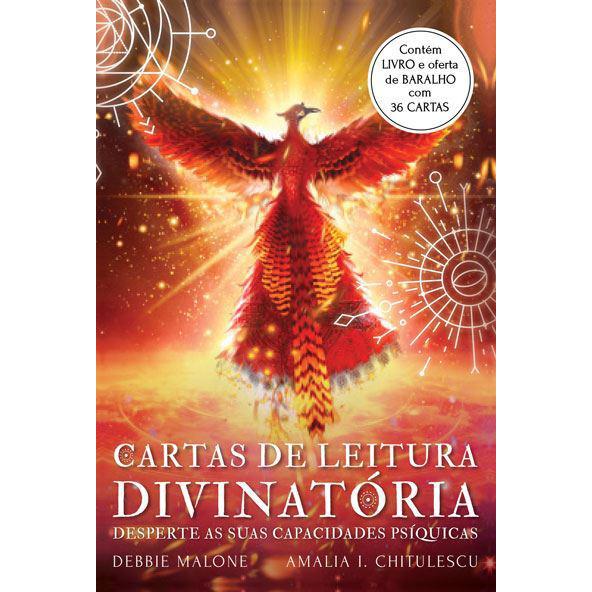 Cartas de Leitura Divinatória de Debbie Malone Contém Livro e Oferta de Baralho com 36 Cartas