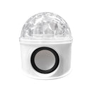 Coluna Sem Fios Bola Led Disco USB