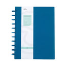 Caderno Smart Espiral A4 Pautado Azul Talia