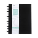 Caderno Smart Espiral A4 Pautado Preto Talia