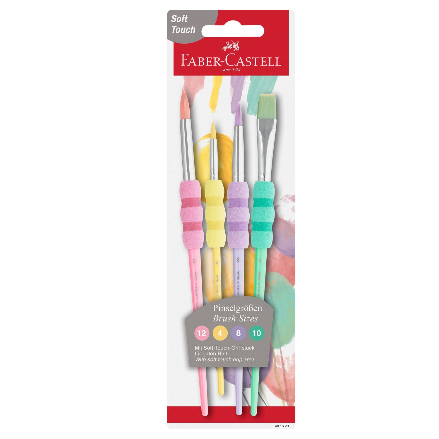 PINCÉIS SOFT TOUCH PASTEL 5UN