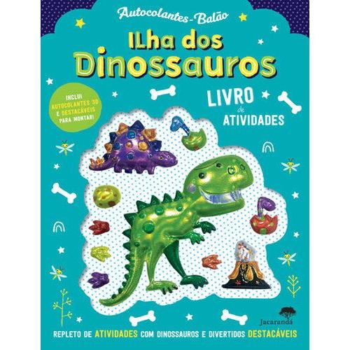 Ilha dos Dinossauros - Autocolantes-Balão