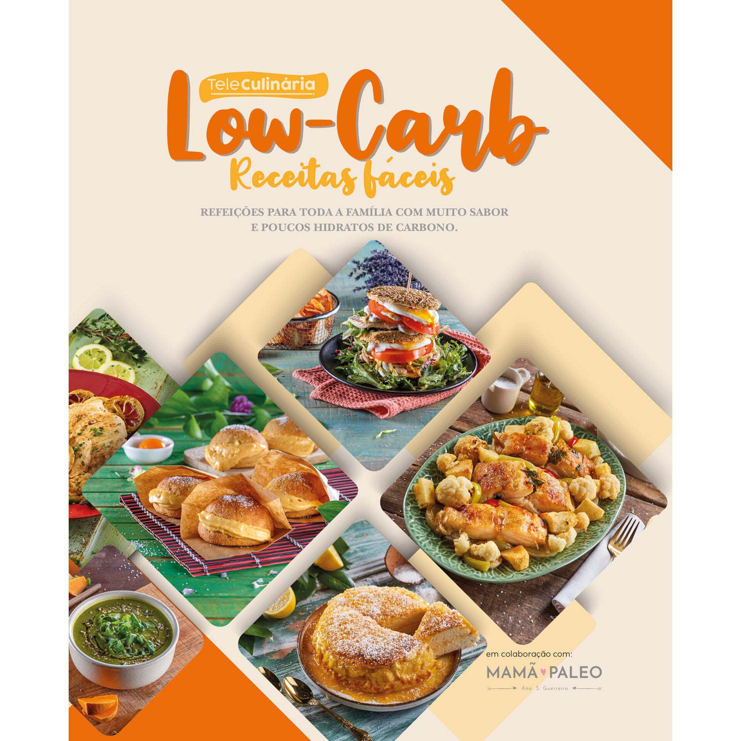 Low-Carb Receitas Fáceis de Teleculinária
