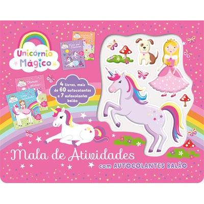 Unicórnio Mágico - Mala de Atividades com Autocolantes