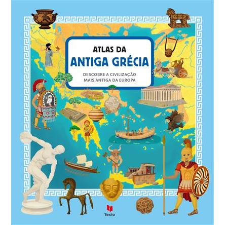 Atlas da Antiga Grécia de Tomáš Tuma e Oldrich Ruzicka