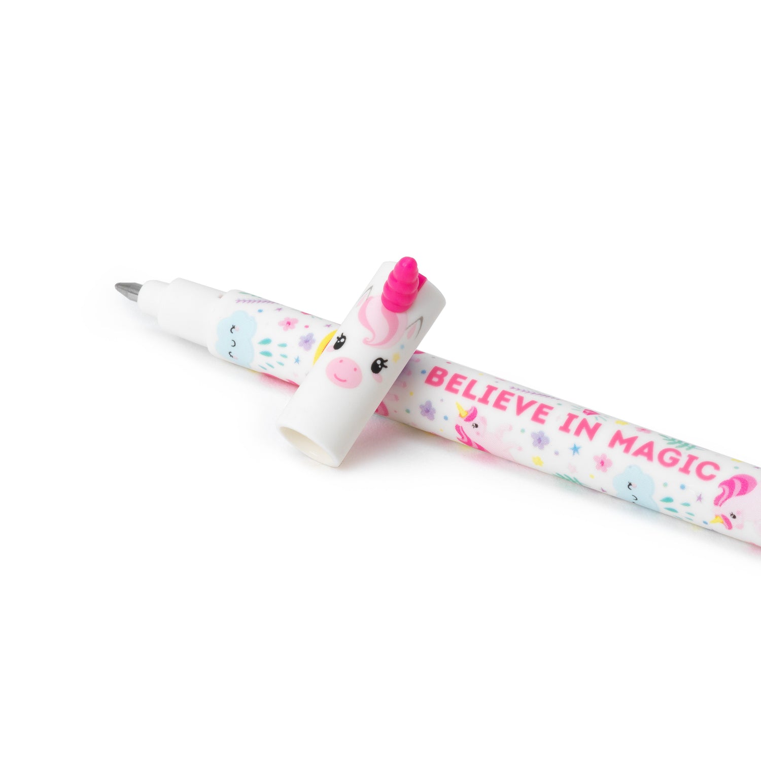 Caneta Apagar Unicórnio - Rosa