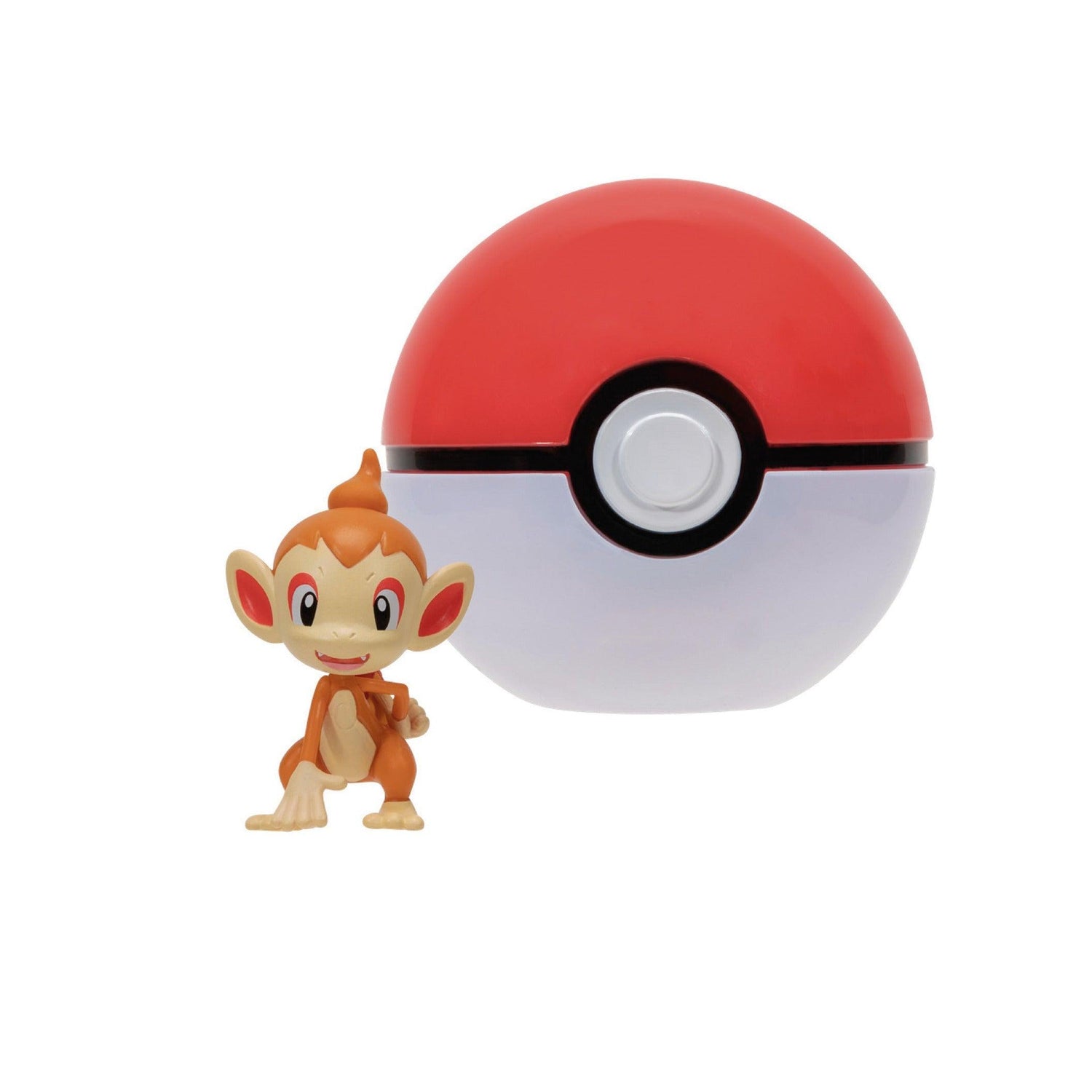 Pokémon - Figura com Poké Ball Clip and Go