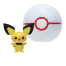 Pokémon - Figura com Poké Ball Clip and Go