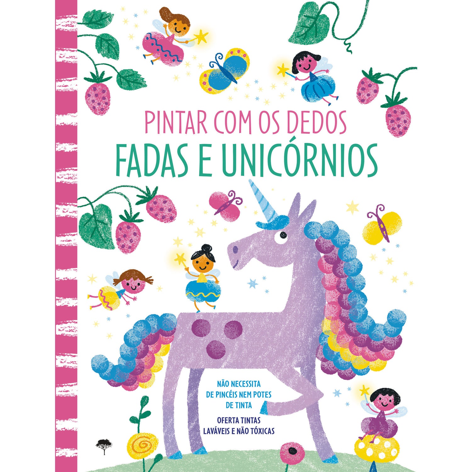 Pintar com os Dedos - Fadas e Unicórnios