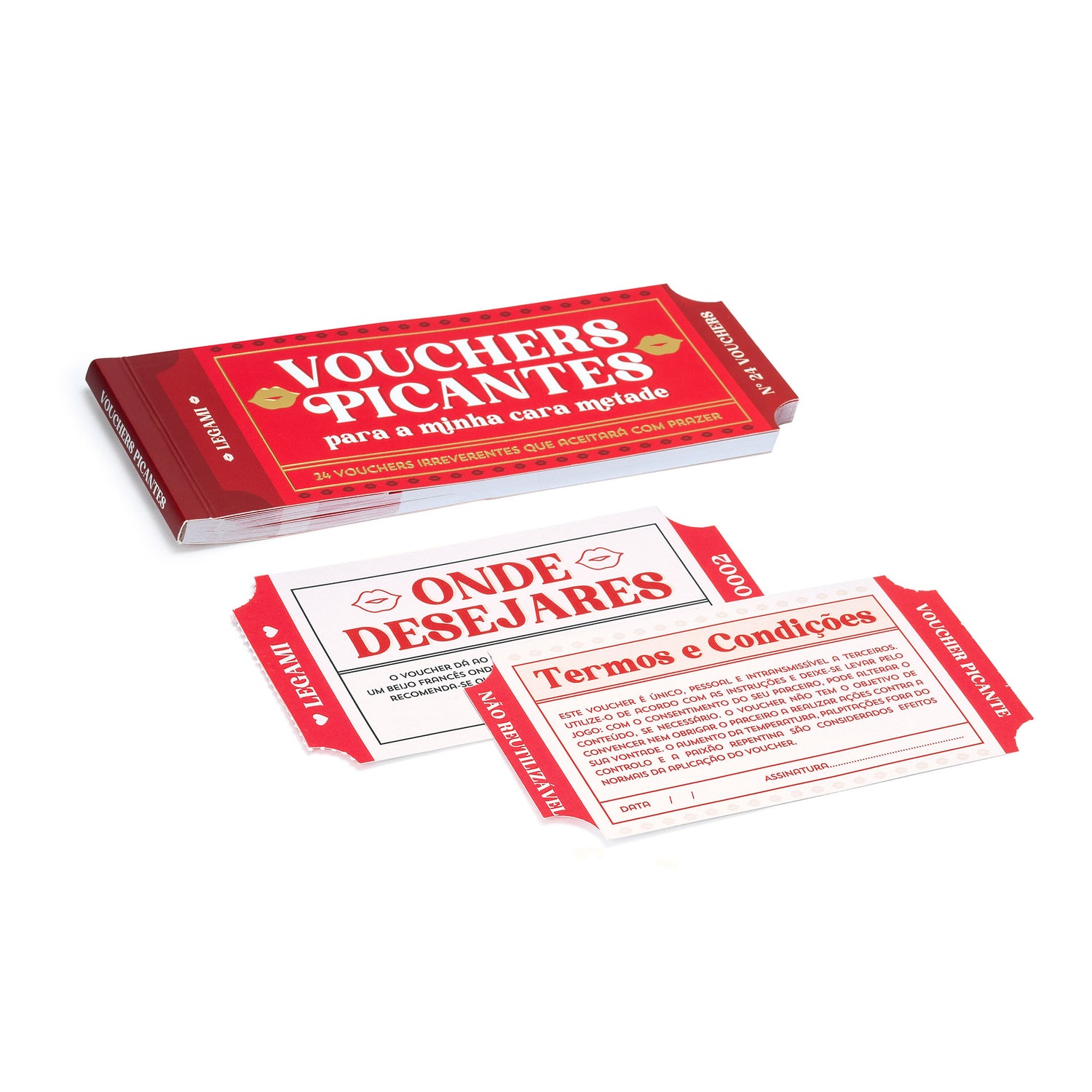 Livro Com 24 Vouchers - Picantes