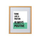 Facepaper "Think Like A Proton"