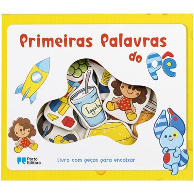 Primeiras Palavras do Pê de Cláudia Dias - Livro com Peças para Encaixar