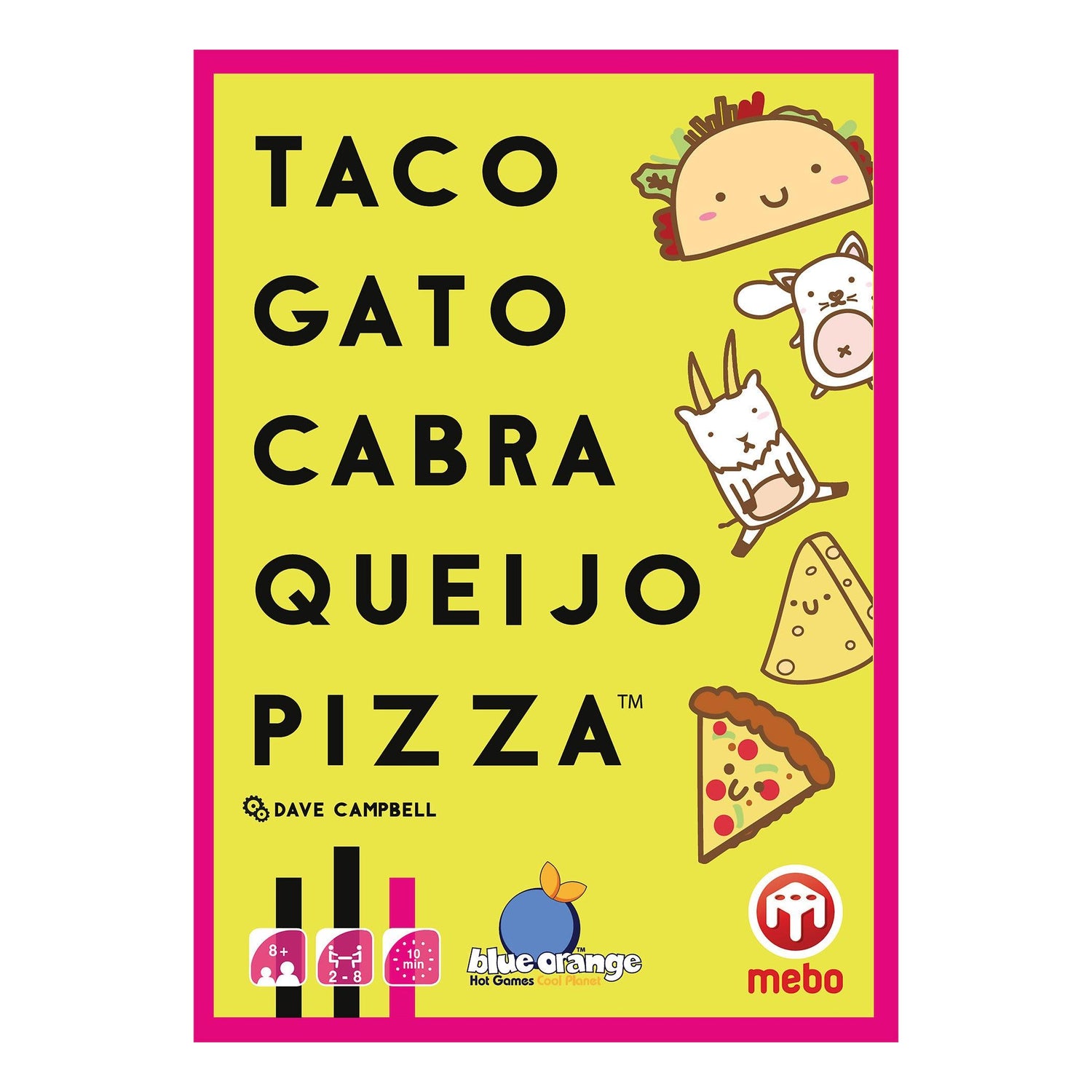 Mebogames - Jogo Taco Gato Cabra Queijo Pizza